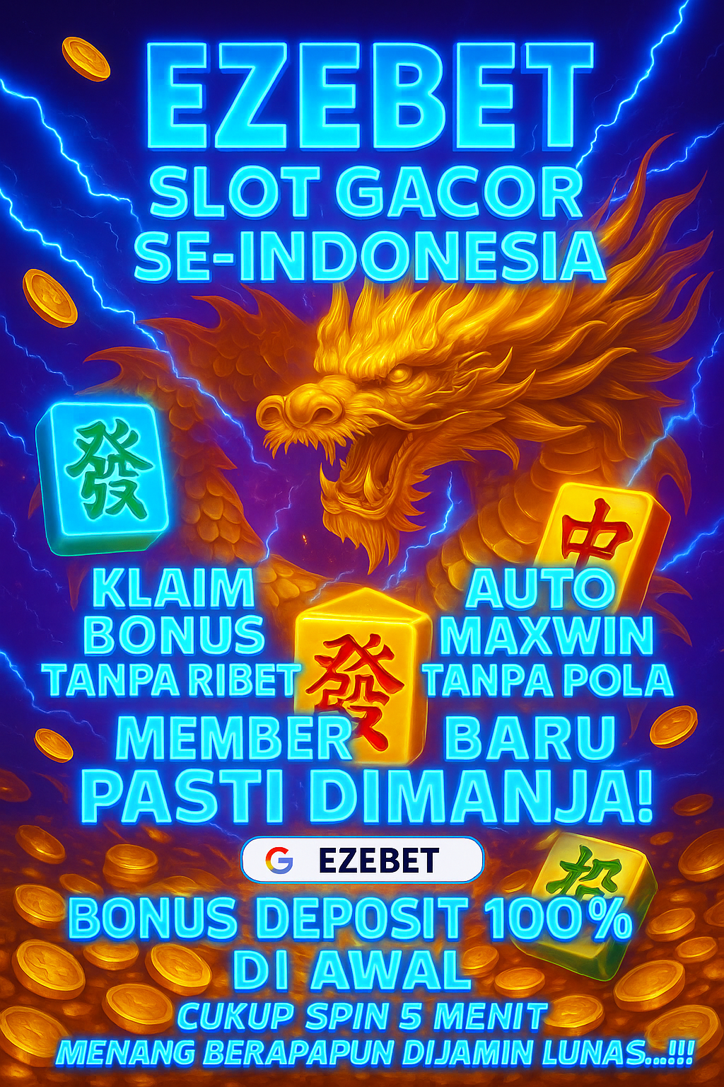 DAFTAR BONUS SLOT 100%